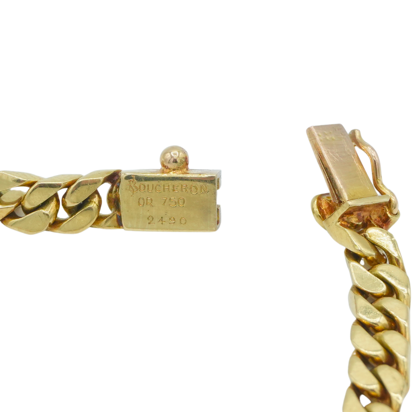 BOUCHERON 18K Yellow Gold Bracelet 18cm 16g